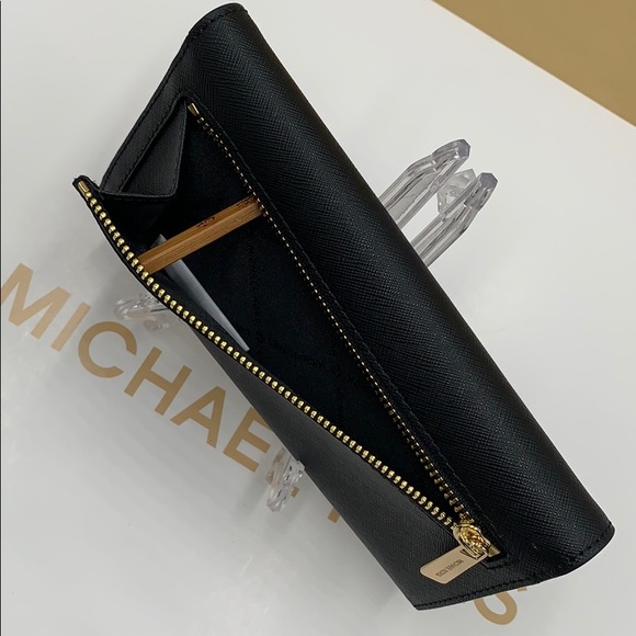 Michael Kors Jet Set Travel Lg Trifold Wallet - Picture 5 of 16